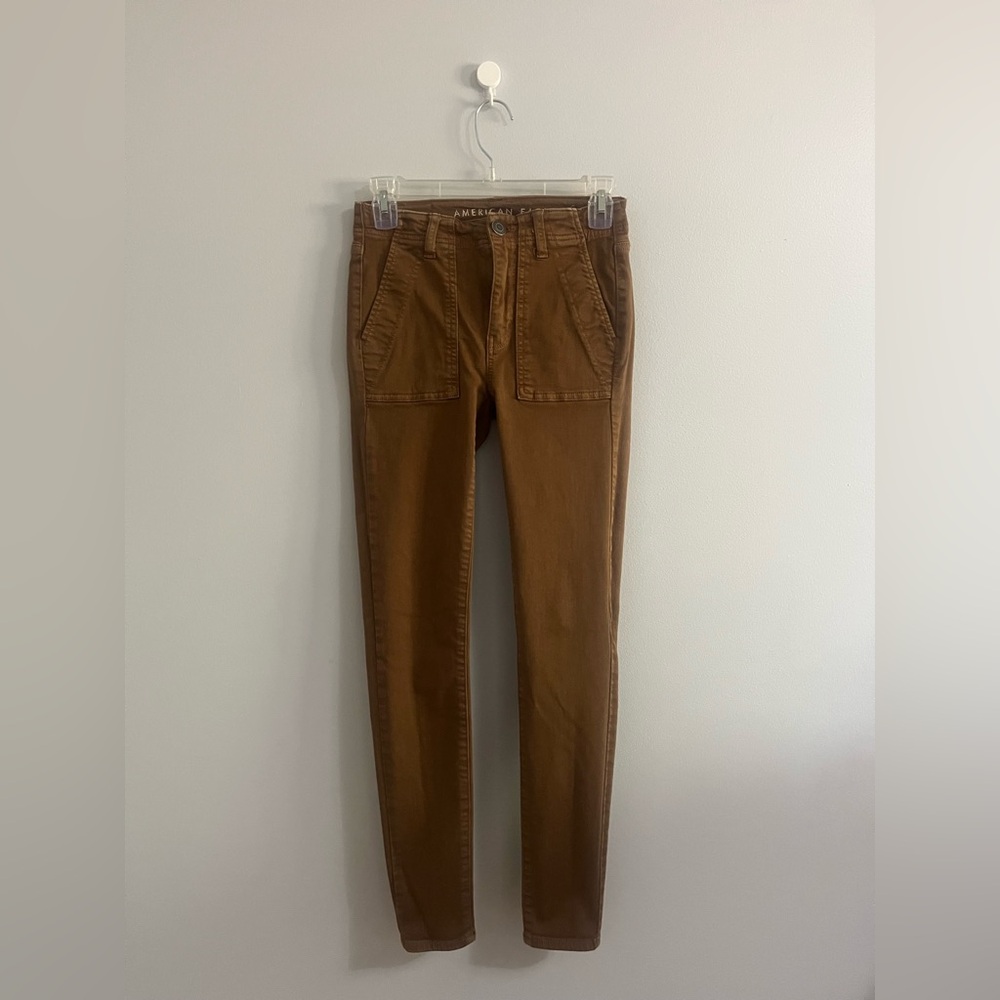 American Eagle Brown Skinny Pants